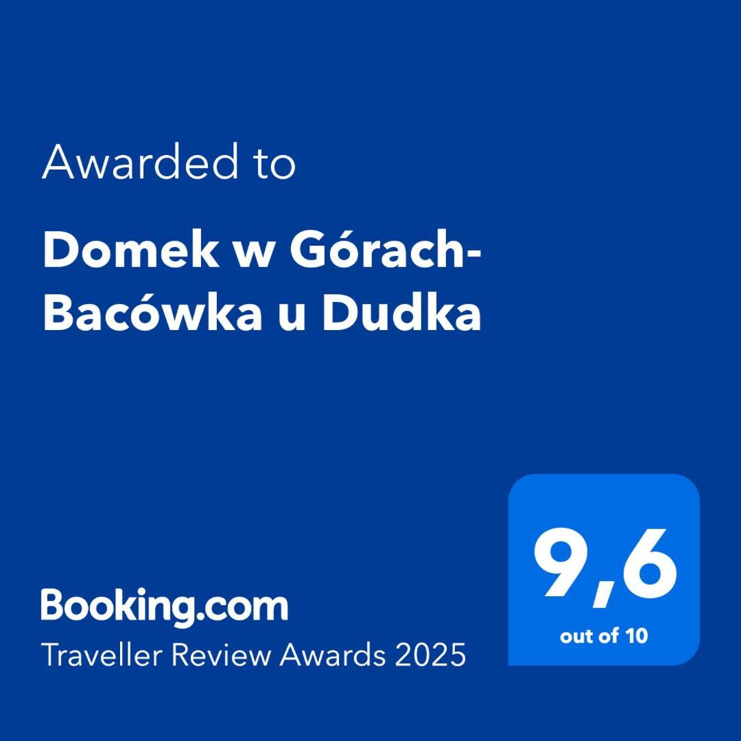 Domek W Gorach- Bacowka U Dudka Nowy Targ Dış mekan fotoğraf